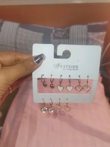 Westside Heart Earring Set