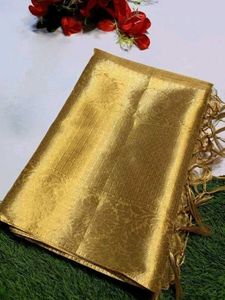 Golden Tissue Silk Saree