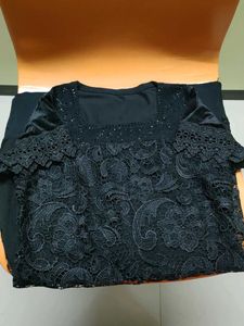 Black Lace Top