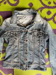 branded Denim Jacket size M