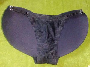 Black Padded Butt Lifter Panties