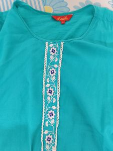 Kurta With Plants