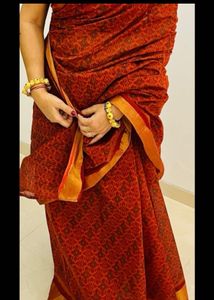 Elegant Red Saree