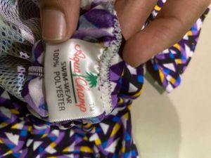 Patterned Swimwear Set