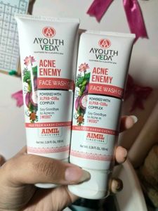 Ayouthveda Acne Enemy Face Wash Gel