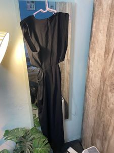 Chic Black Zara Cutout Maxi Dress(negotiatable )