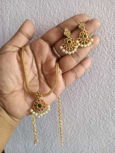 Elegant Gold-Plated Necklace Set