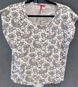 Branded Cotton Short A Line Top (Only Cash)