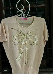 Sparkly Pink Top