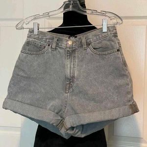 Classic Grey Shorts For Women