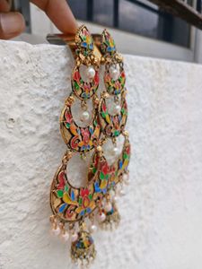 Colorful Jhumka Earrings