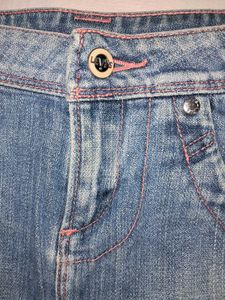 classic denim jean skirt