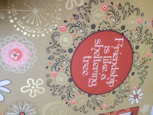 Vintage PHOTO FRAME Friendship Cute 3D