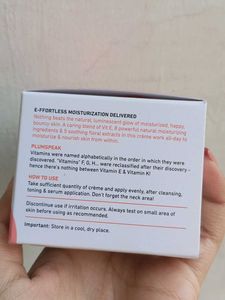 Plum E luminence Deep Moisturising Creme