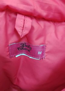 Pink Sleeveless Padded Jacket