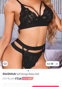 SSOhHub Self Design Baby Doll🥀