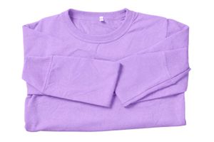Lavender Crewneck Cotton Tee