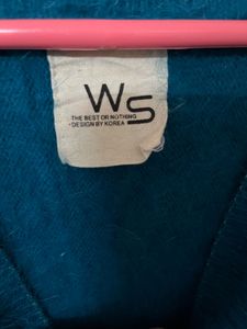 a beautiful teal colour top