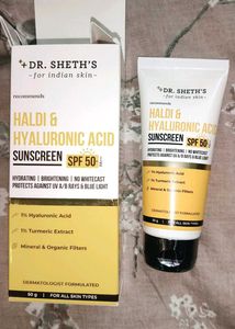 Dr. Sheth's Haldi & Hyaluronic Acid Sunscreen