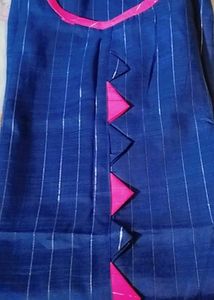 Girs Kurti Blue Colour