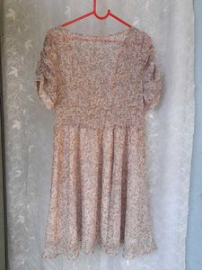 Sweet Korean Floral Dress