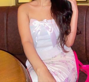 Savana White Bow Tube Top