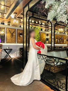 Elegant White Ethnic Gown