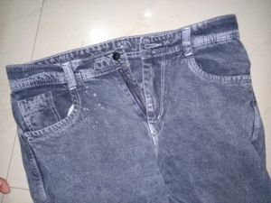 Slim Fit Cargo Jeans For Men