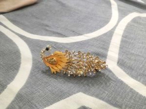 Peacock Design Hair Clip
