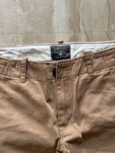 Khaki Straight Fit Trousers