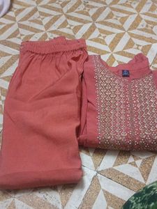 Embroidered Kurta Set