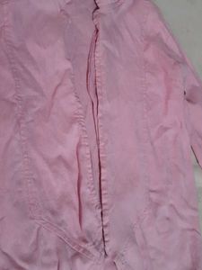 Pink Denim Jacket