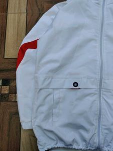 White &amp; Red new Jacket