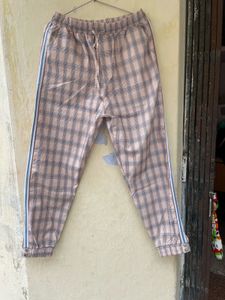 Checkered Jogger Pants