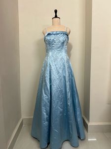 Elegant Blue Ethnic Gown