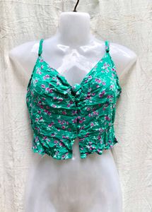 8226. CUTE MINI FLORAL TOP