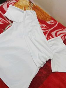 White Casual Top