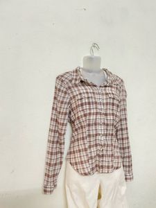 H&amp;M 90’s Vintage Check Shirt For Women