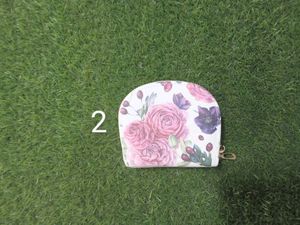 🆒🆕double Pocket Round Shape Wallet