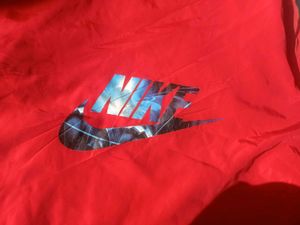 Red Nike Windbreaker Jacket
