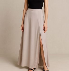 Elegant Maxi grey skirt | S size