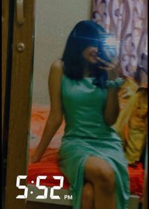 Elegant Rachel Green Slit Dress