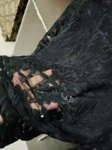Black Net top