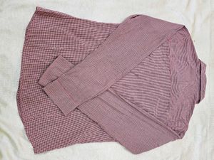 Checked Long Sleeve Shirt