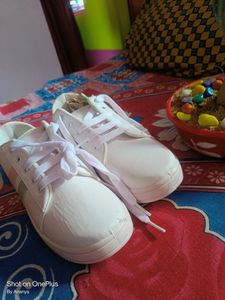 Woman White Sneaker 👟