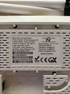 Airtel router