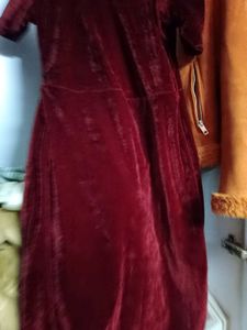 Elegant Velvet Dress