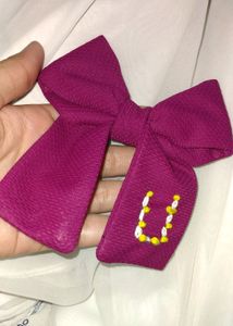 Alphabet Hair Bow