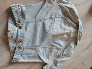 Women Stylish ribbed  Denim Jacket