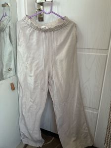 H&M Linen Blend Pants